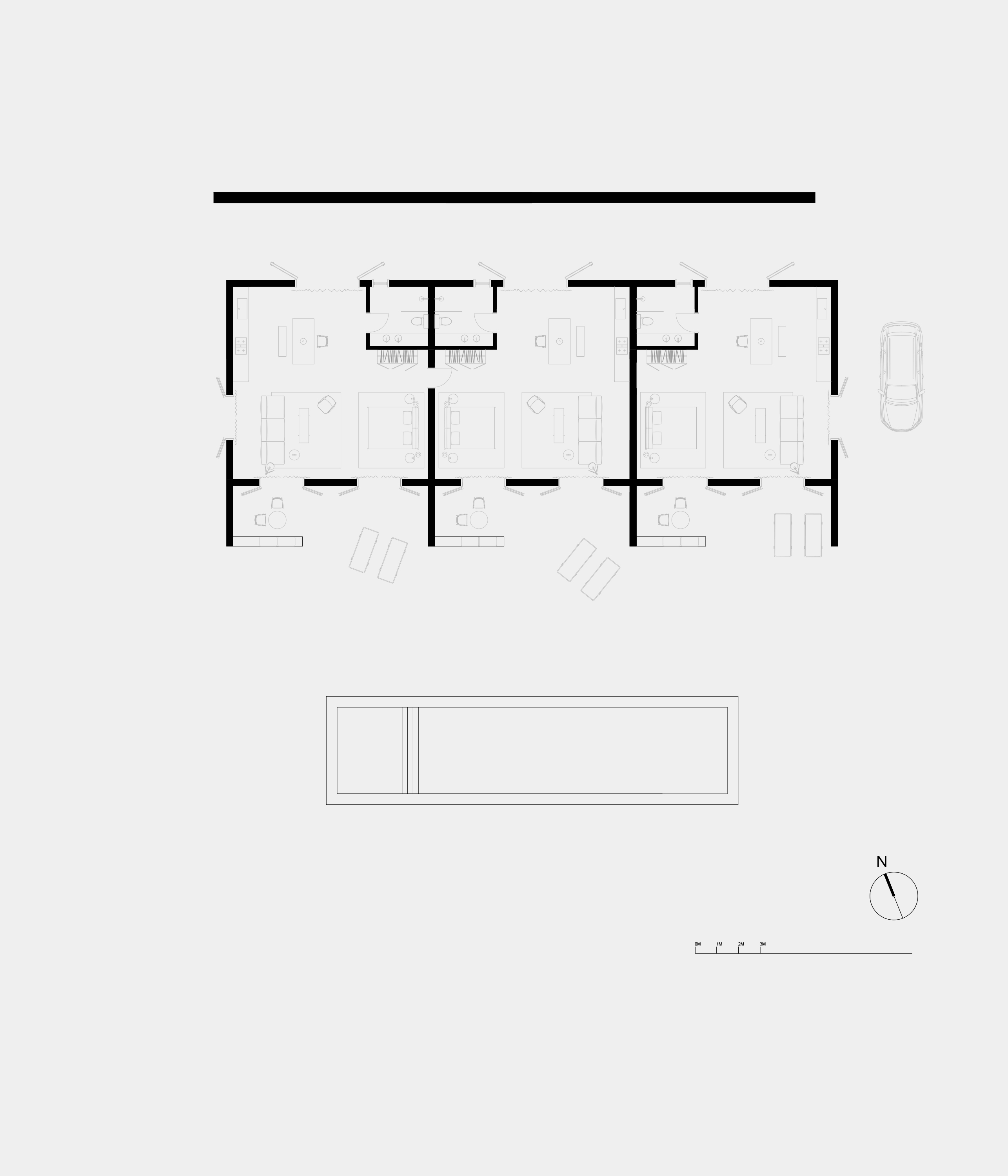 IA2120 - BOUTIQUE HOUSE - Ground Floor Residences Area, Proposed General Arrangment